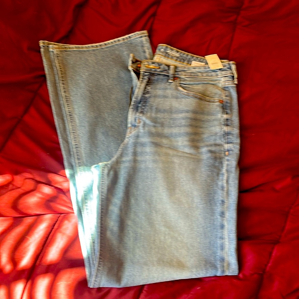 Old Navy Sky High Wide Leg Jeans